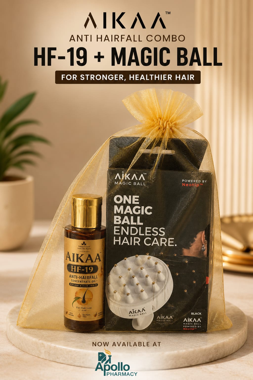 AIKAA HF-19 Launch Pack with free 25ml serum
